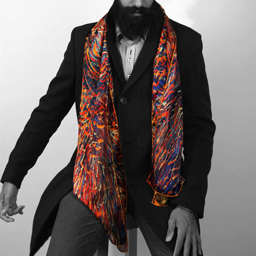 Akse Tekstil İpek Kaşkol