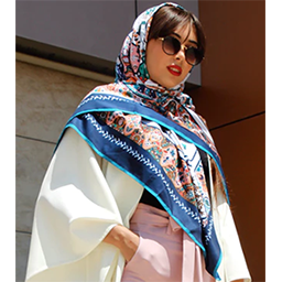 Akse Tekstil İpek Eşarp