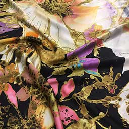 Akse Tekstil İpek Saten Kumaş