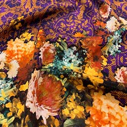 Akse Tekstil İpek Crepe de Chine Kumaş