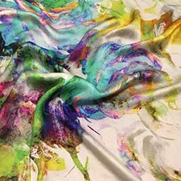 Akse Tekstil İpek Vual Kumaş